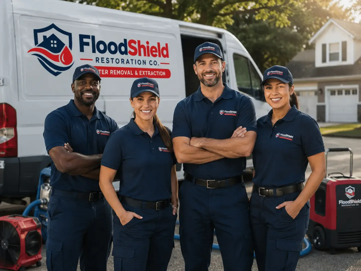 Flood Damage Restoration company in Greenwood Springs, MS